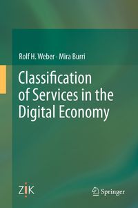 Produktbild: Classification of Services in the Digital Economy