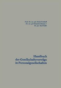 Produktbild: Handbuch der Gesellschaftsvertr&auml;ge in Personalgesellschaften