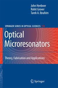 Produktbild: Optical Microresonators