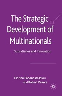 Produktbild: The Strategic Development of Multinationals