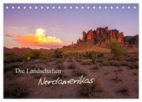 Produktbild: Die Landschaften Nordamerikas (Tischkalender 2027 DIN A5 quer), CALVENDO Monatskalender