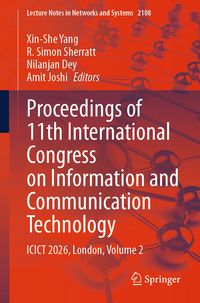 Produktbild: Proceedings of 11th International Congress on Information and Communication Technology