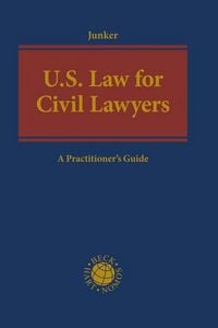 Produktbild: U.S. Law for Civil Lawyers