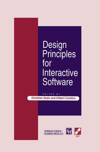 Produktbild: Design Principles for Interactive Software