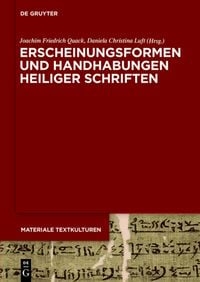 Produktbild: Erscheinungsformen und Handhabungen Heiliger Schriften