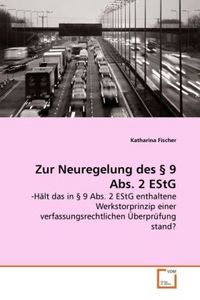 Produktbild: Fischer, K: Zur Neuregelung des &sect; 9 Abs. 2 EStG
