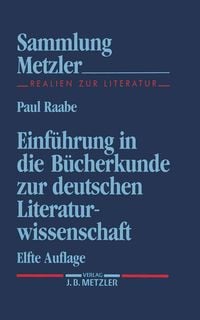Produktbild: Einf&uuml;hrung in die B&uuml;cherkunde zur deutschen Literaturwissenschaft