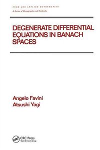Produktbild: Angelo Favini: Degenerate Differential Equations in Banach S