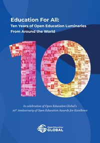 Produktbild: Education For All: Ten years of open education luminaries from around the world