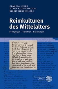 Produktbild: Reimkulturen des Mittelalters