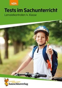 Produktbild: &Uuml;bungsheft mit Tests im Sachunterricht 4. Klasse