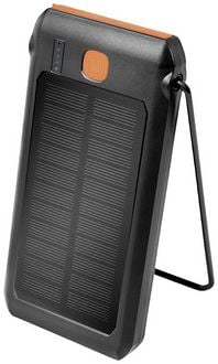 Produktbild: LogiLink PA0273 Solar-Powerbank Ladestrom Solarzelle 250mA 10000 mAh