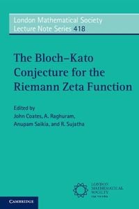 Produktbild: Bloch-Kato Conjecture for the Riemann Zeta Function