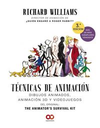 Produktbild: T&eacute;cnicas de animaci&oacute;n : dibujos animados, animaci&oacute;n 3D y videojuegos
