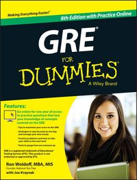 Produktbild: GRE For Dummies