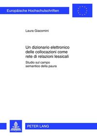 Produktbild: Un dizionario elettronico delle collocazioni come rete di relazioni lessicali