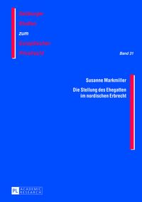 Produktbild: Die Stellung des Ehegatten im nordischen Erbrecht