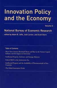 Produktbild: Jaffe, A: Innovation Policy & the Economy V 3