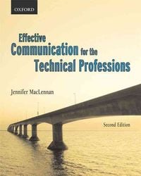 Produktbild: Effective Communications for the Technical Professions
