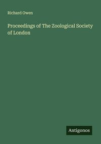 Produktbild: Proceedings of The Zoological Society of London