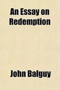 Produktbild: An Essay on Redemption