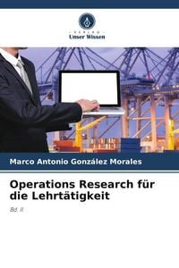Produktbild: Operations Research f&uuml;r die Lehrt&auml;tigkeit