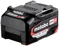 Produktbild: Metabo 625028000 Li-Power Akkupack 18 V - 5,2 Ah \"AIR COOLED\" Werkzeug-Akku 18 V 5.2 Ah Li-Ion