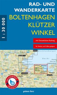 Produktbild: Rad- und Wanderkarte Boltenhagen, Klützer Winkel 1:30 000