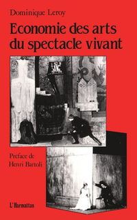 Produktbild: Economie des arts du spectacle vivant
