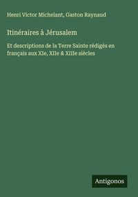 Produktbild: Itin&eacute;raires &agrave; J&eacute;rusalem