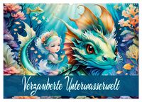 Produktbild: Verzauberte Unterwasserwelt (Wandkalender 2026 DIN A2 quer), CALVENDO Monatskalender
