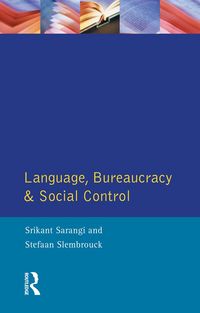 Produktbild: Language, Bureaucracy and Social Control