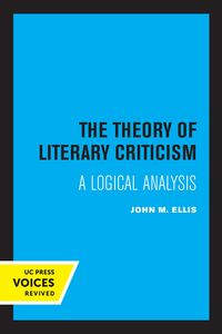 Produktbild: The Theory of Literary Criticism