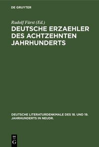 Produktbild: Deutsche Erzaehler des achtzehnten Jahrhunderts
