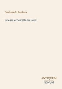 Produktbild: Poesie e novelle in versi