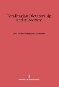 Produktbild: Totalitarian Dictatorship and Autocracy