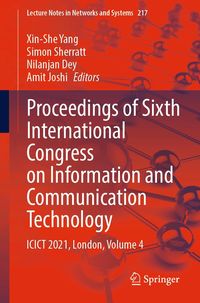 Produktbild: Proceedings of Sixth International Congress on Information and Communication Technology