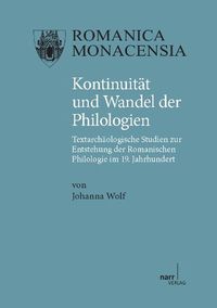 Produktbild: Kontinuit&auml;t und Wandel der Philologien