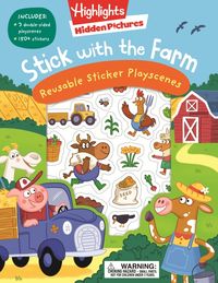 Bild vom Artikel Stick with the Farm Hidden Pictures Reusable Sticker Playscenes vom Autor Highlights