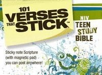 Produktbild: 101 Verses That Stick for Teens Based on the NIV Teen Study Bible: Bible Verses for Your Locker or Home