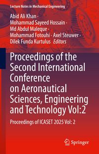 Produktbild: Proceedings of the Second International Conference on Aeronautical Sciences, Engineering and Technology Vol:2