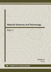 Produktbild: Material Sciences and Technology