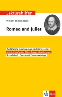 Produktbild: Lekt&uuml;rehilfen William Shakespeare 'Romeo and Juliet'