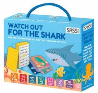 Produktbild: Watch out for the shark. Valigetta con carte e stickers