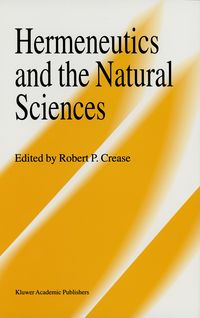 Produktbild: Hermeneutics and the Natural Sciences