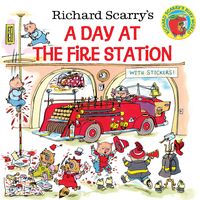 Produktbild: Richard Scarry's a Day at the Fire Station