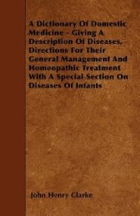 Produktbild: A Dictionary of Domestic Medicine - Givi