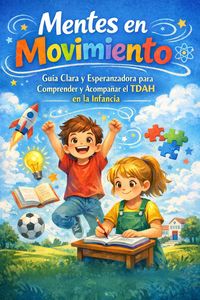 Produktbild: Mentes en Movimiento - Gu&iacute;a Clara y Esperanzadora para Comprender y Acompa&ntilde;ar el TDAH en la Infancia