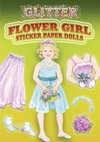 Produktbild: STICKERS-GLITTER FLOWER GIRL S