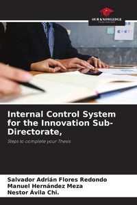 Produktbild: Internal Control System for the Innovation Sub-Directorate,